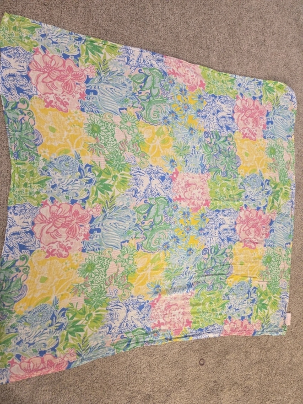 Lily Pulitzerx Pottery Barn. Linen Baby Swaddles. Like New.